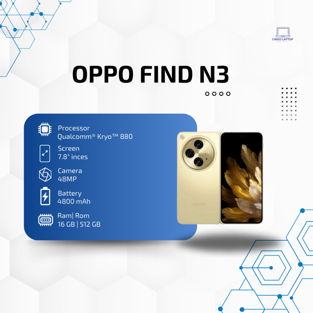 Oppo Find N3 Ram 16Gb Rom 512Gb