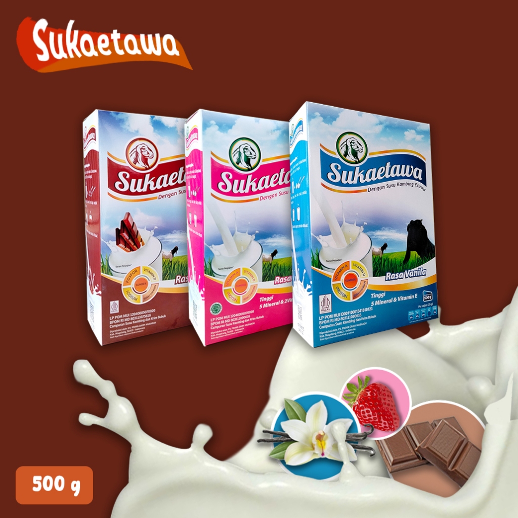 

Susu Kambing Etawa Sukaetawa Bubuk 500 gram