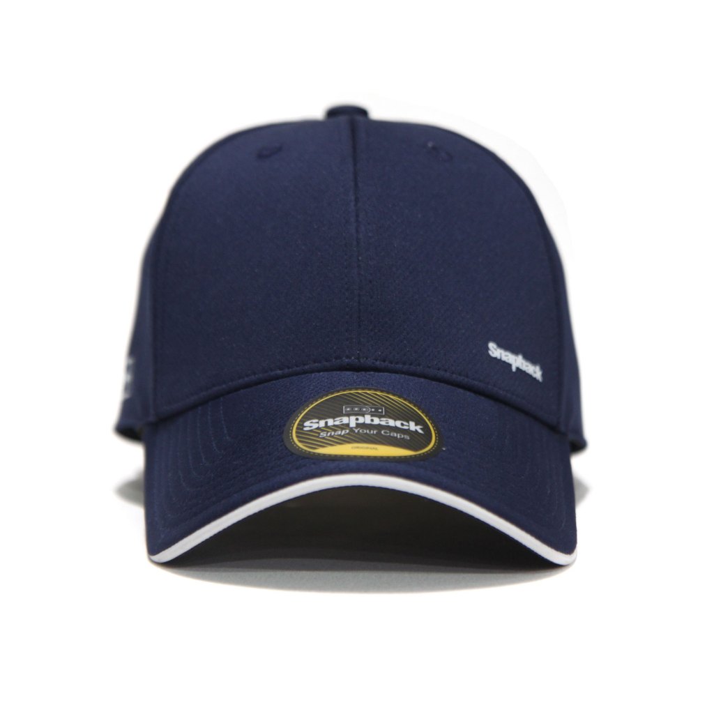 Snapback Topi Baseball Topi Golf Sport Style Navy Polos List Putih