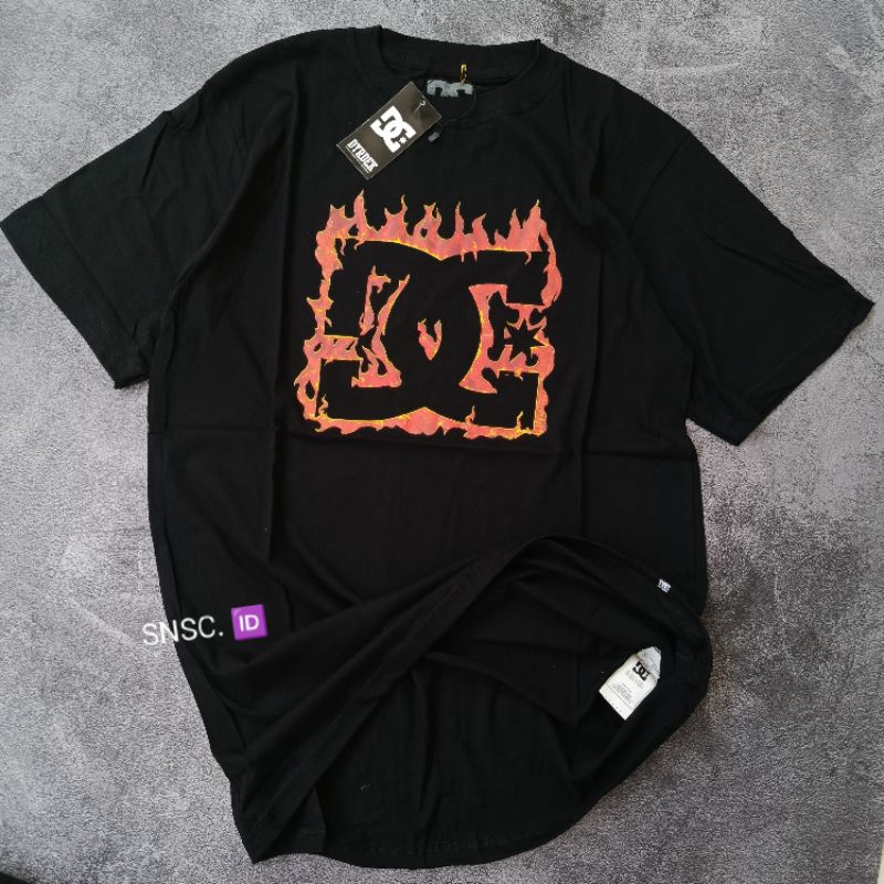 Kaos DC motif api / kaos dcshoecousa