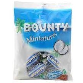 

Cokelat [READYSTOCK EXP 10/25] Chocolate Bounty Miniatures 150g Snack Import Termurmer Snack Cokelat Kunyah Impor Malaysia Singapore Coklat Import Ready Siap Kirim Snack Import Malaysia Singapore jajan Import Snack KL