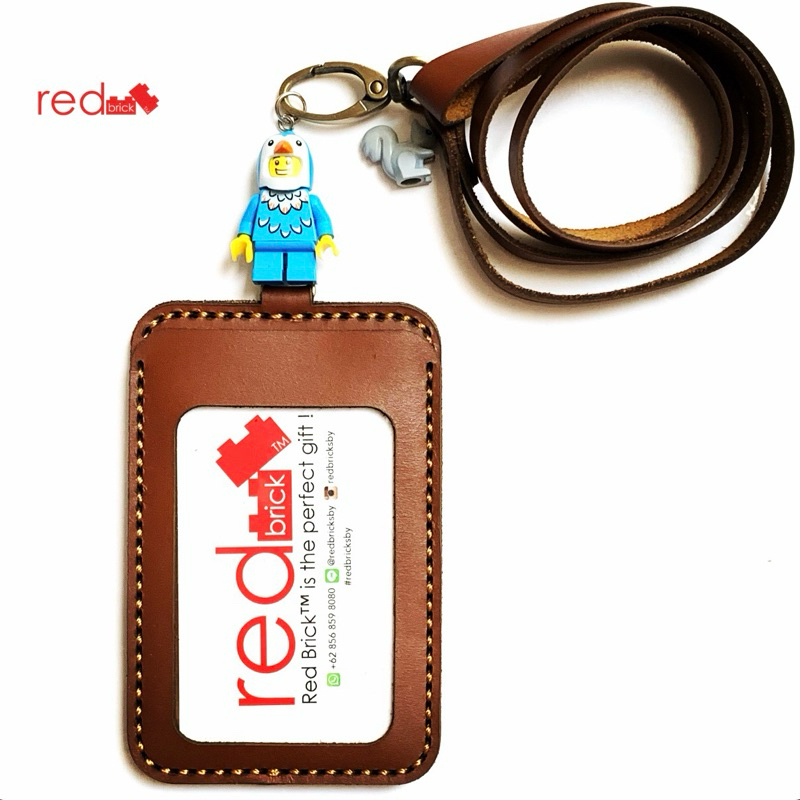 

LEGO Guy Penguin Suit Name Tag Genuine Leather