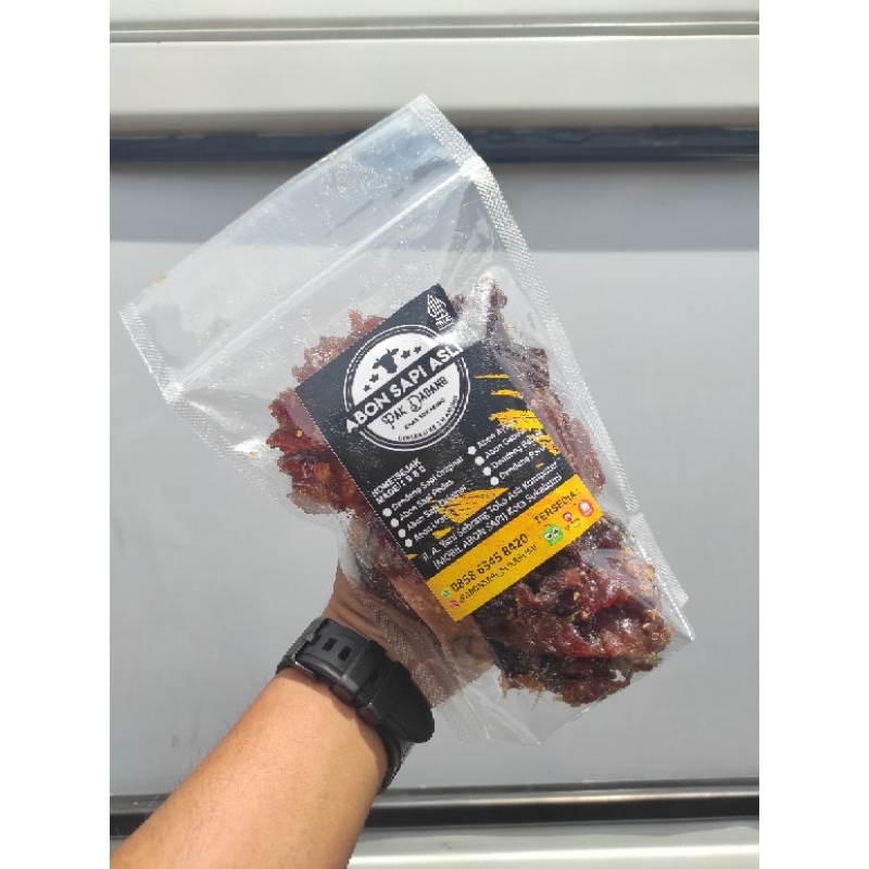 

Dendeng Sapi Original Pak Dadang Khas Sukabumi berat 250g