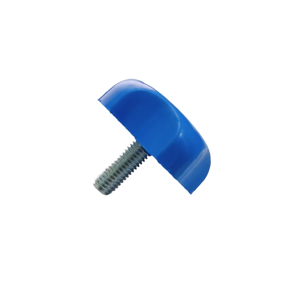 Knob Star Biru M8 - Kenop Star M8 - Baut Stoper M8 HIGH QUALITY
