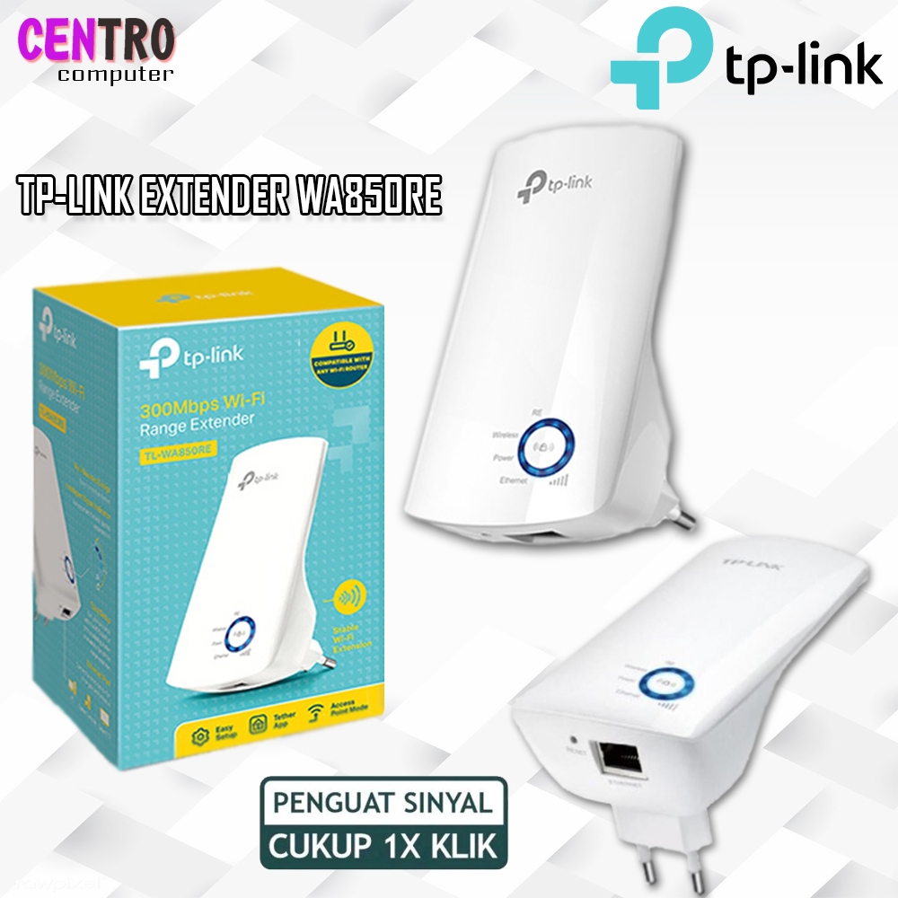 TP-LINK EXTENDER WA850RE 300Mbps - tplink wa850re repeater wifi