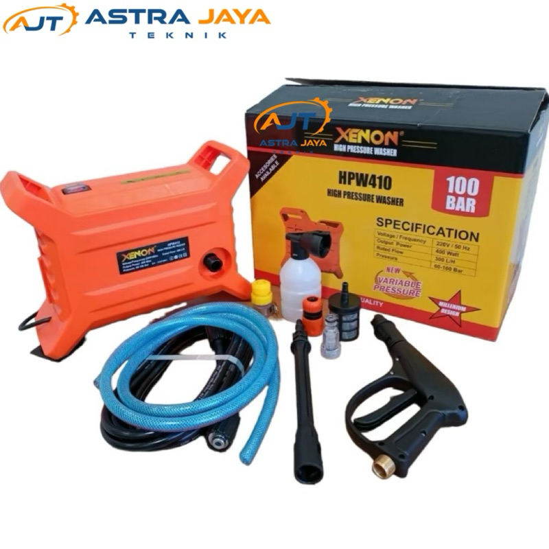XENON HPW410 Mesin Steam Alat Cuci Motor Mobil AC Jet Cleaner Listrik
