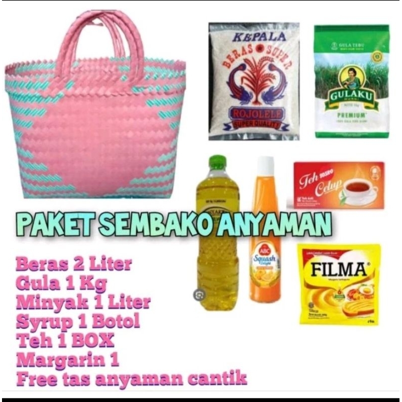 

Paket Munggahan sembako Box