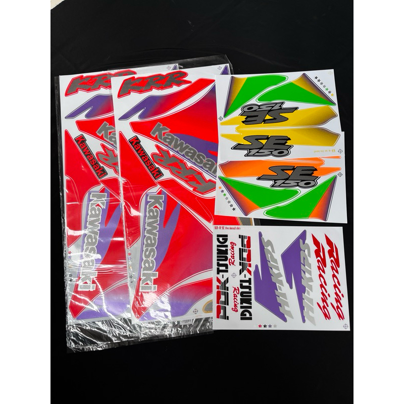 striping ninja R KRR SSR SE 150 kodak paper original thailand sticker body ninja R stirping body nin
