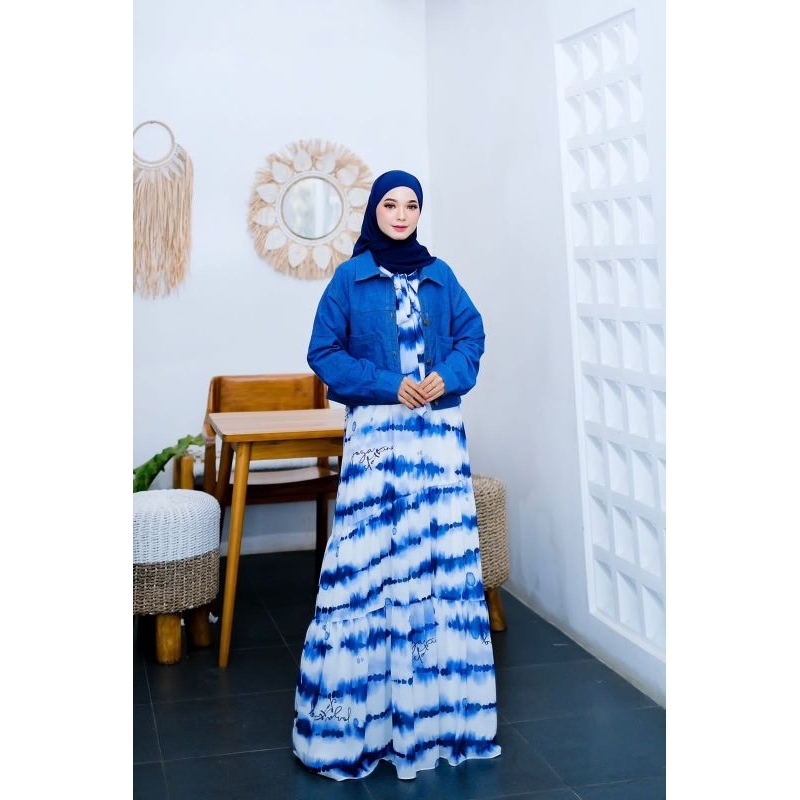 NEOLANI BY JOZA GAMIS JEANS GAMIS SET GAMIS SYARI