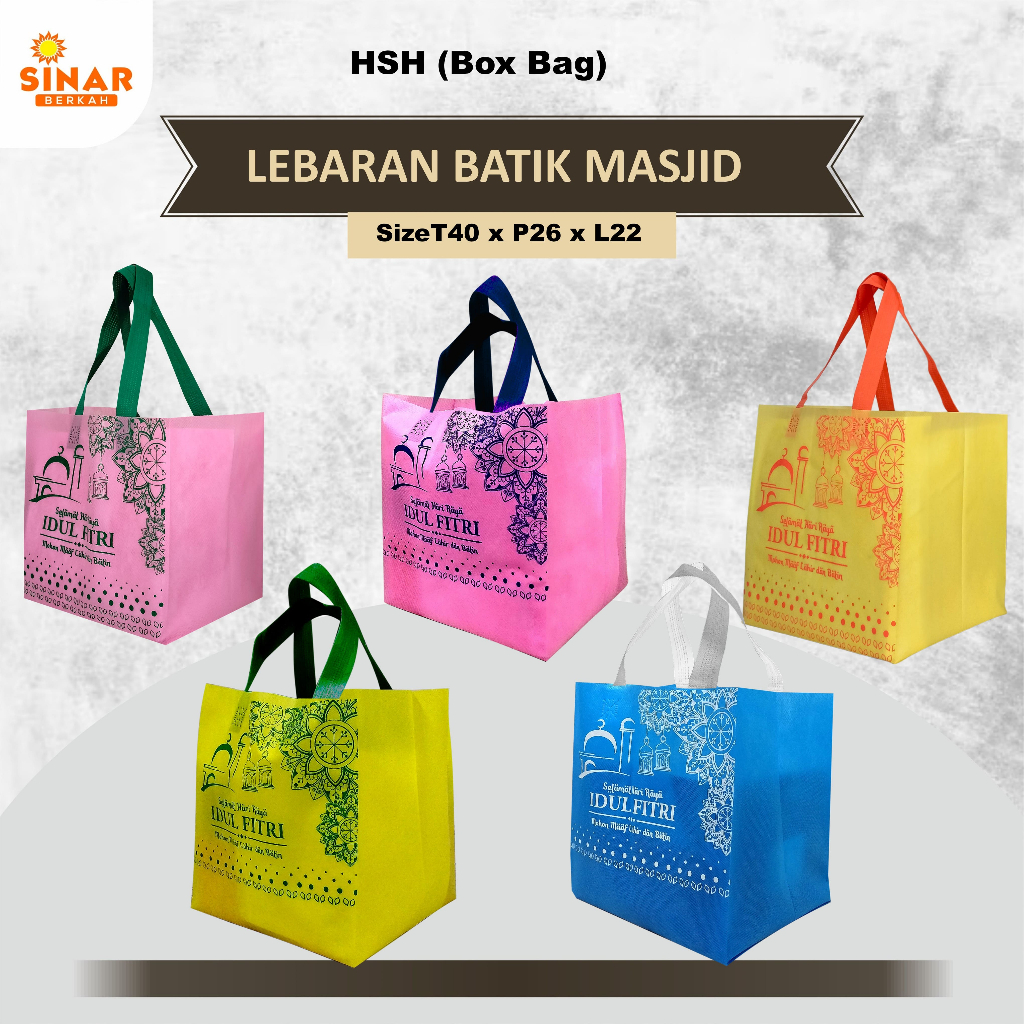 

Tas Parcel Lebaran Idul Fitri Tas Hampers Lebaran Tas Bingkisan Lebaran Tas Idul Fitri Goodie Bag Lebaran 40X26X22
