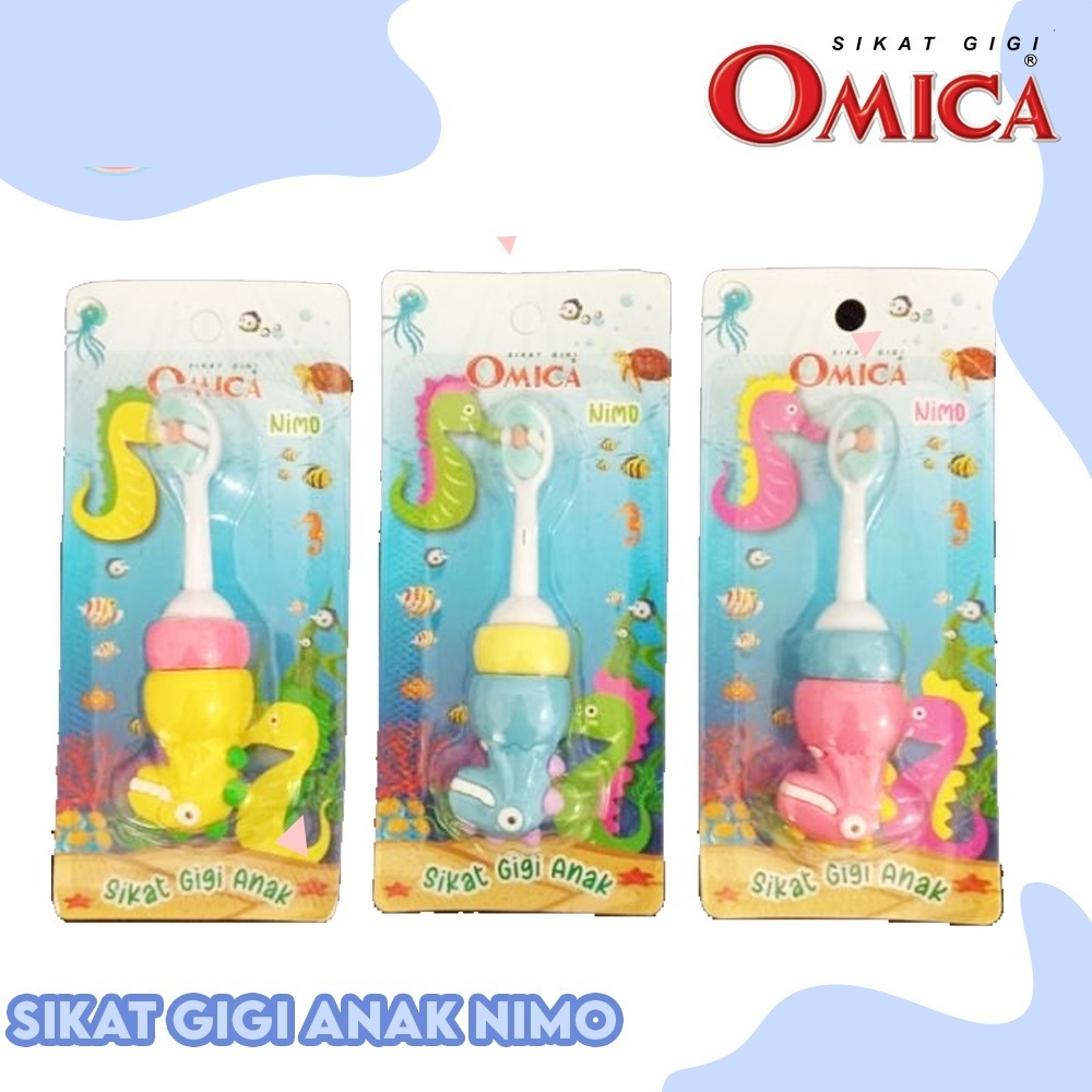 Omica Nimo Sikat Gigi Anak Lucu Sikat Gigi Anak Lucu Lembut