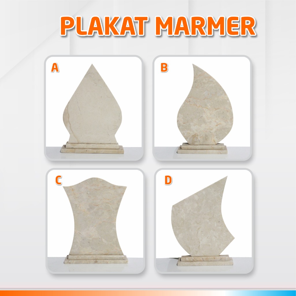 PLAKAT MARMER CUSTOM / PLAKAT PENGHARGAAN CUSTOM / PLAKAT KENANG KENANGAN / PLAKAT BEST SELLER