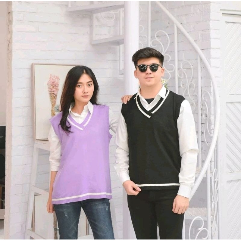 DISKON ROMPI RAJUT (B58) LUARAN BAJU SWEATER KULIAHAN KOREAN STYLE