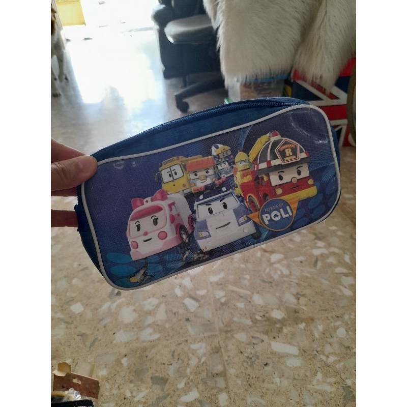 

Tempat pensil poli biru
