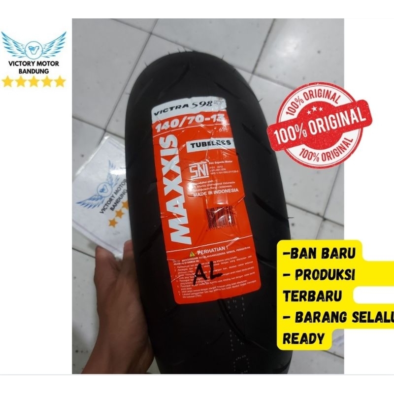 Ban Luar Maxxis 140/70-13 Diamond Tubeless Nmax Pcx 160 Adv 150 160 Belakang
