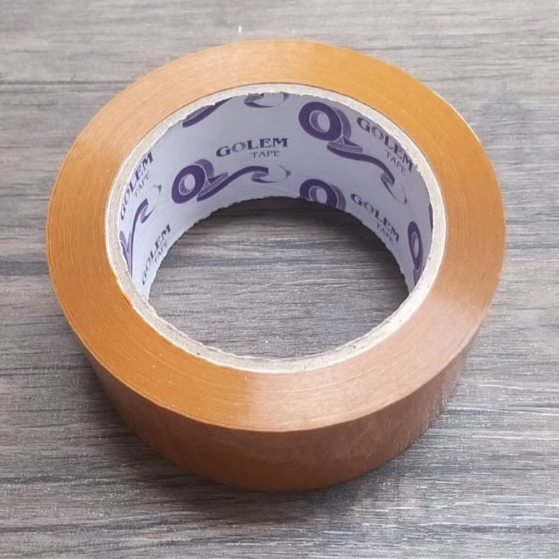 

Lakban Coklat GOLEM TAPE FULL (45mm 90 yard)