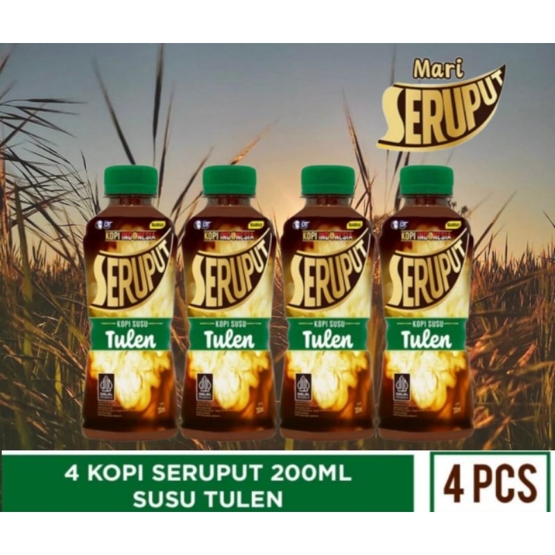 

RN_Frozen - Kopi Seruput Susu Tulen 200 ML - (4 pcs)