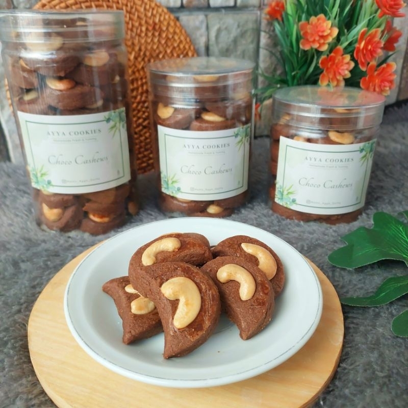 

Kue Kering Coklat Mede stoples jar 1000ml