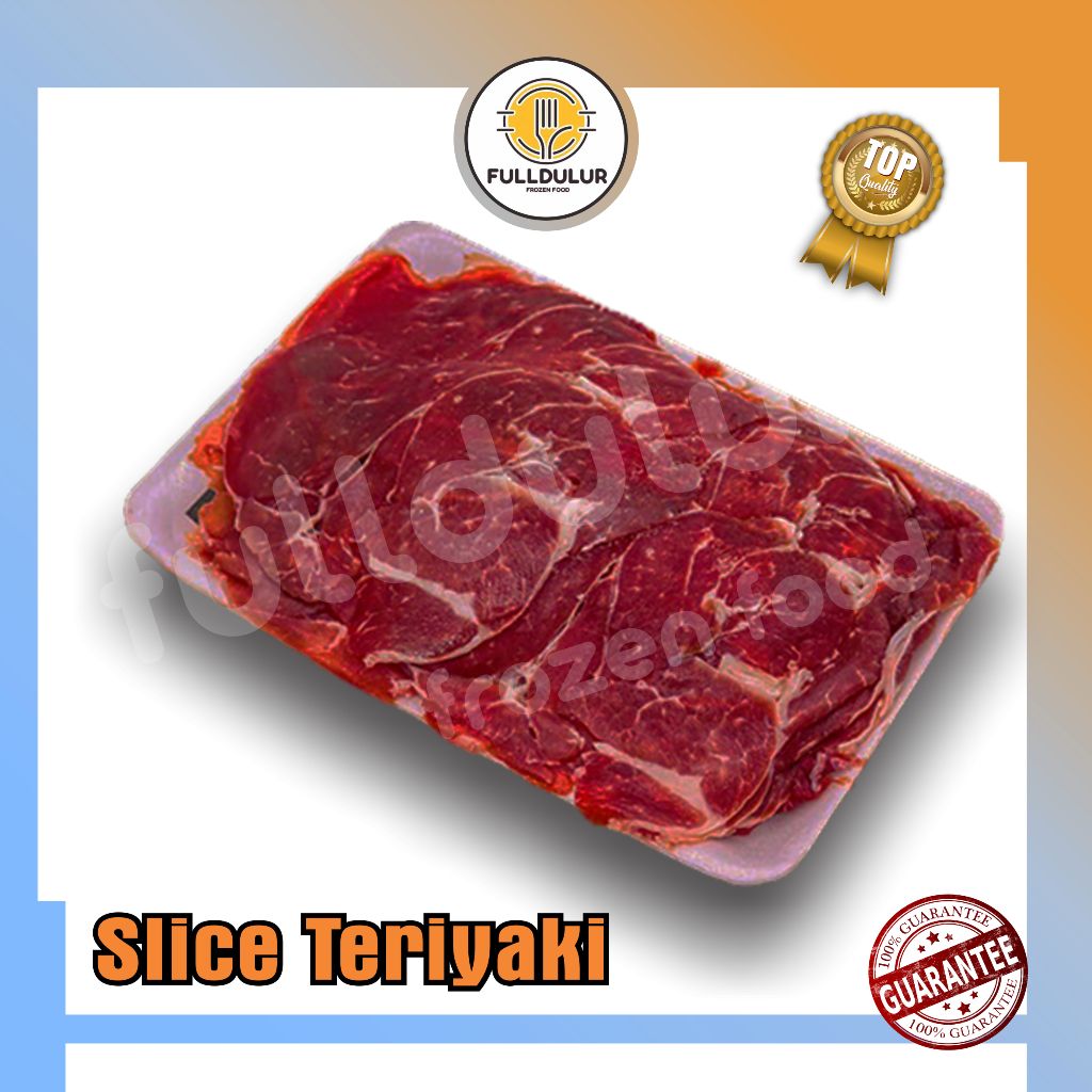 

Fulldulur Slice Teriyaki Daging Sapi 250g Seperempat Kilo Halal Higienis Segar Bandung Teriyaki Yakiniku Meat Beef Kualitas Premium Murah