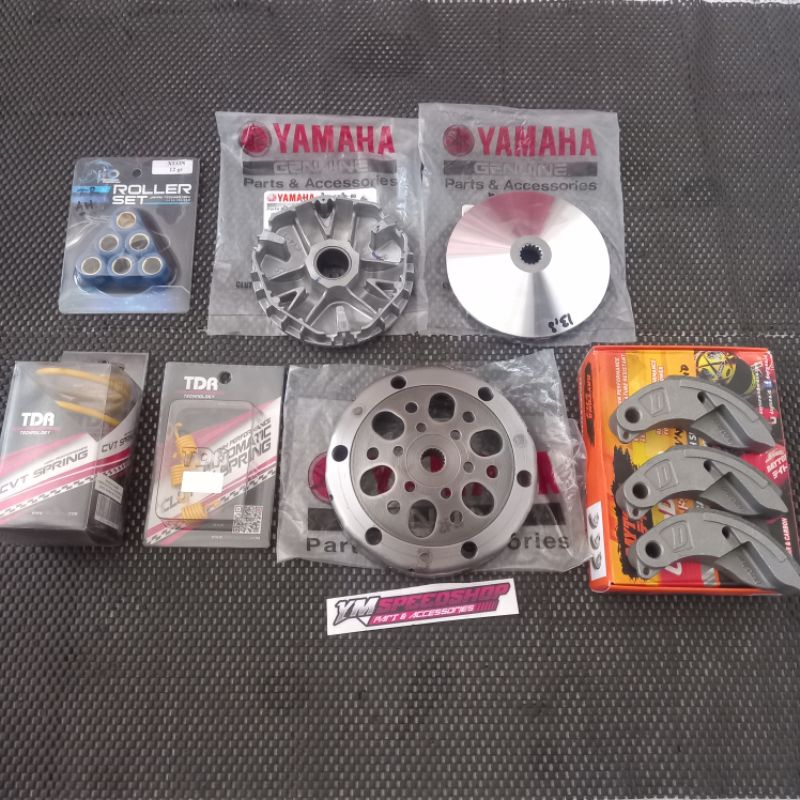 PAKET KIRIAN CVT PNP MOTOR YAMAHA XRIDE 125 FINO 125 MIO M3 125 FAZZIO 125 GT 125 ORIGINAL