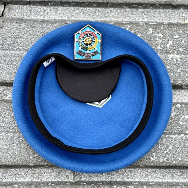 Topi Baret Biru Provos SATPOL PP Super Polar