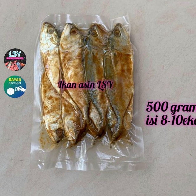 

KP8 ikan asin peda merah kembung baceman size jumbo 5 gram