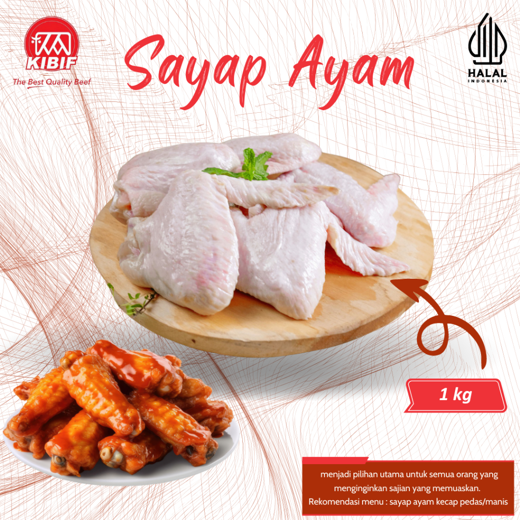 

Sayap Ayam 1kg
