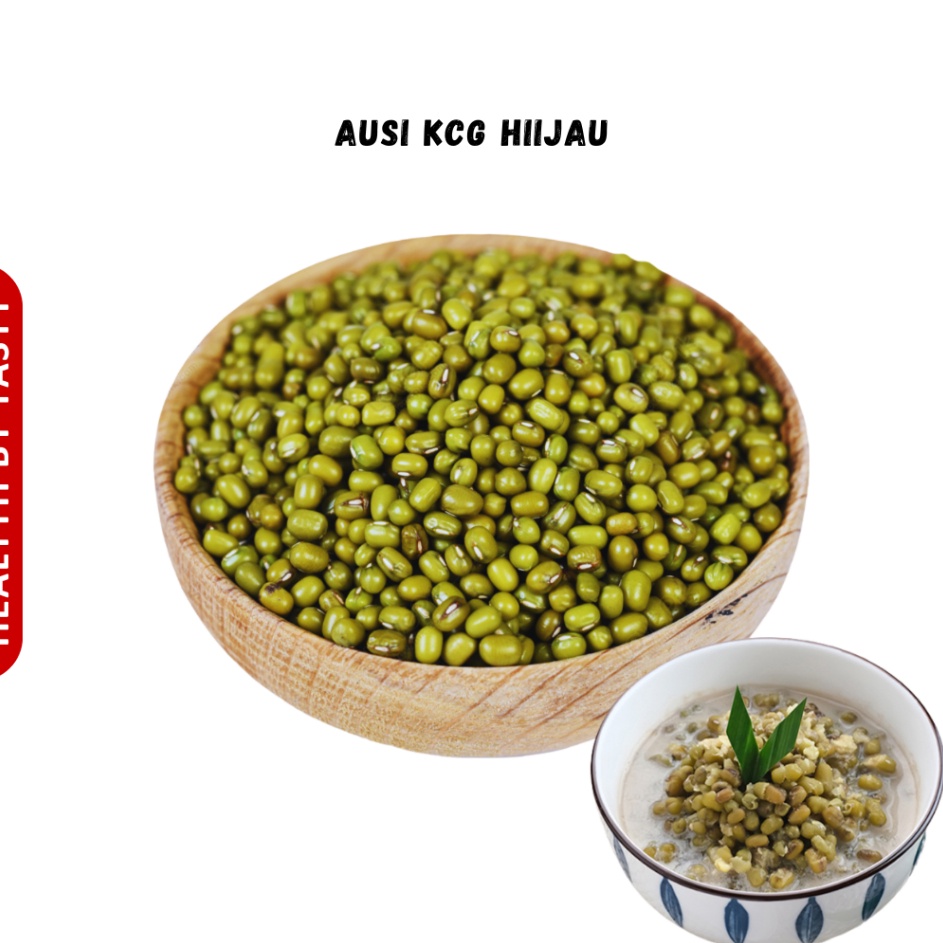 

HJ6 Kacang Hijau Australia Large Green Mung Beans 5g