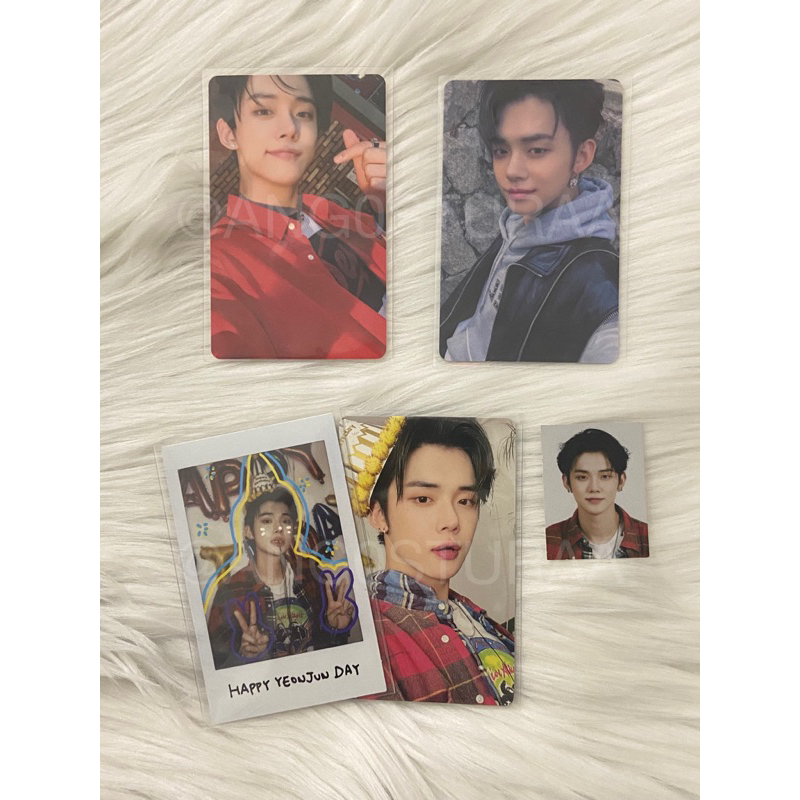 TXT PHOTOCARD YEONJUN LD SW TCCF FREEZE & DECO KIT MOA BIRTHDAY PARTY SET
