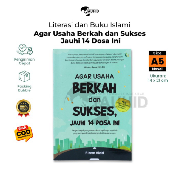 

Unik Buku Bisnis Islam – Agar Usaha Berkah dan Sukses Jauhi 14 Dosa Ini - A5 Murah