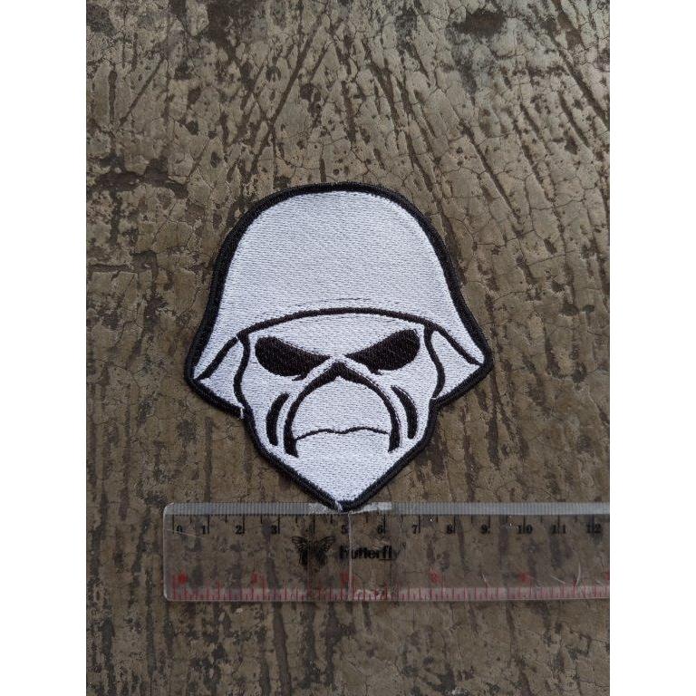 patch iron maiden helmet