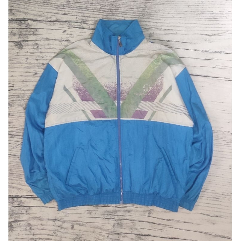 Jaket Sergio Tacchini Vintage Colourblok