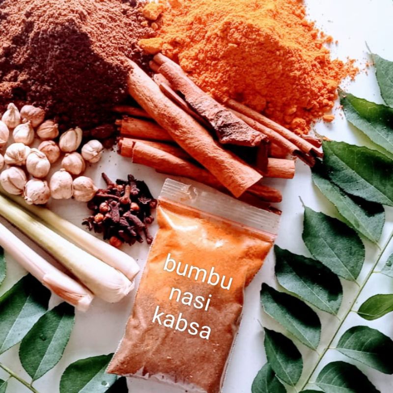 

bumbu nasi kabsa lengkap khusus 1 liter beras