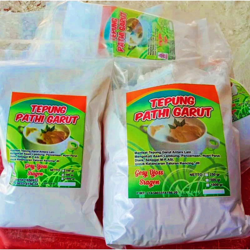 

Pathi Garut/TepungAngkrik/Tepungirut