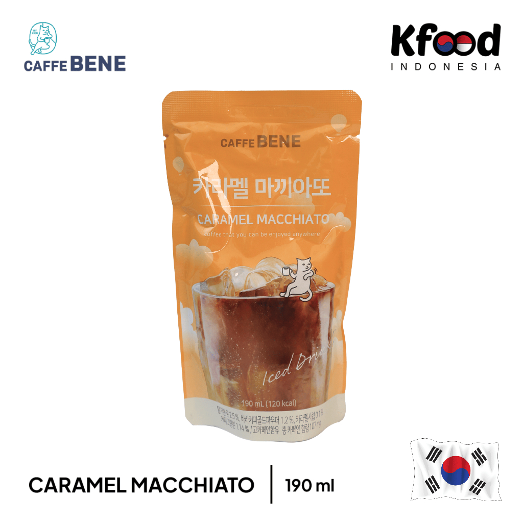 

CAFFEBENE Caramel Macchiato Pouch Coffee