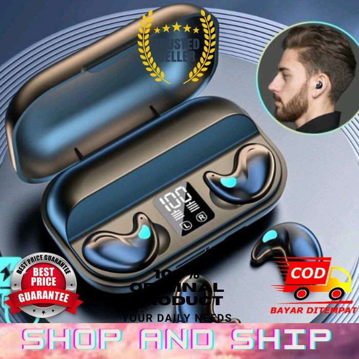 invisble SLEEP WIRELESS EARPHONE WATERPROOF ORIGINAL SAS