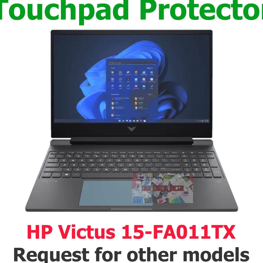 KP8 Touchpad Protector HP Victus 15FA11TX 15 FA11TX Gaming