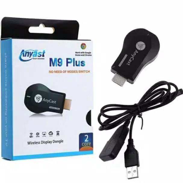 Anycast M9 PLUS 18P Wifi HDMI Dongle Anycast M9 PLUS  Dongle M9 plus  Paling Popular