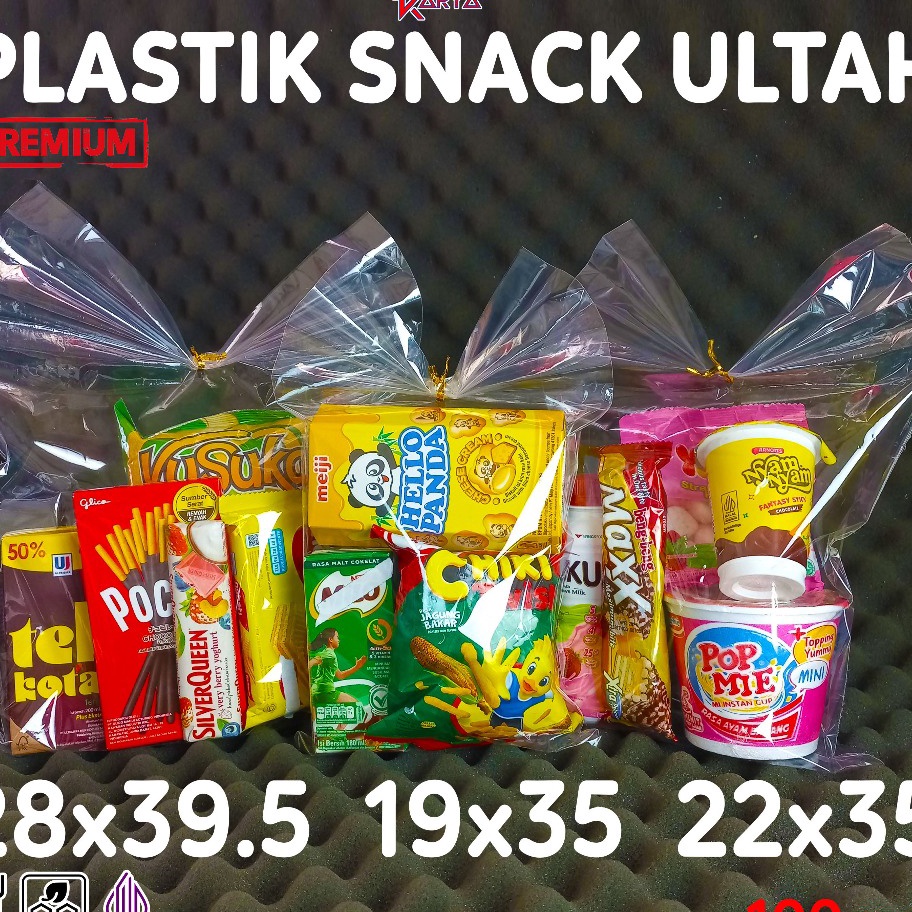 

Hemat besar tampil lebih berkelas Plastik OPP Ultah Polos isi 1 Kantong OPP Bingkisan Snack Ulang Tahun Party Goodie Bag