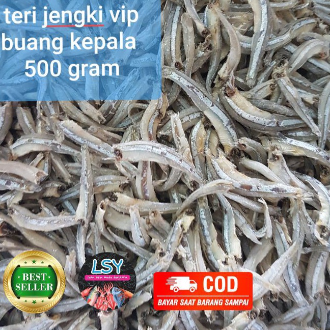 

Pilihan ikan asin Teri jengki bulat vip tanpa kepala 5gr