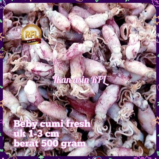 

Hot ikan asin cumi asin beby cumi rebus 5 gram