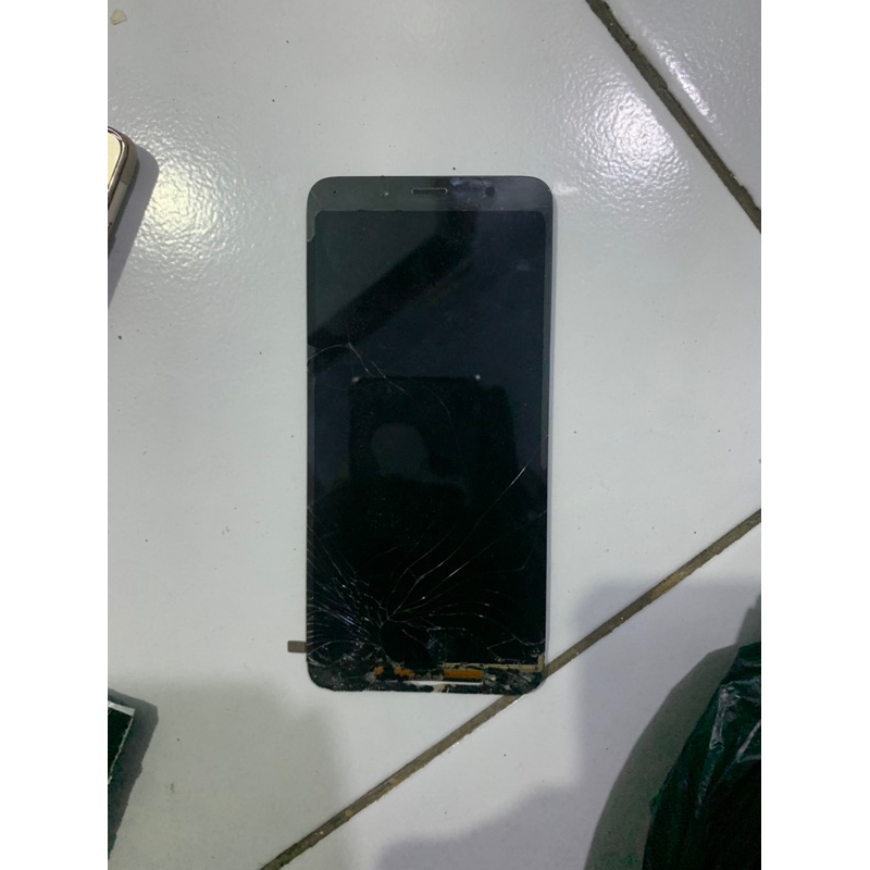 lcd redmi 7a minus ts retak