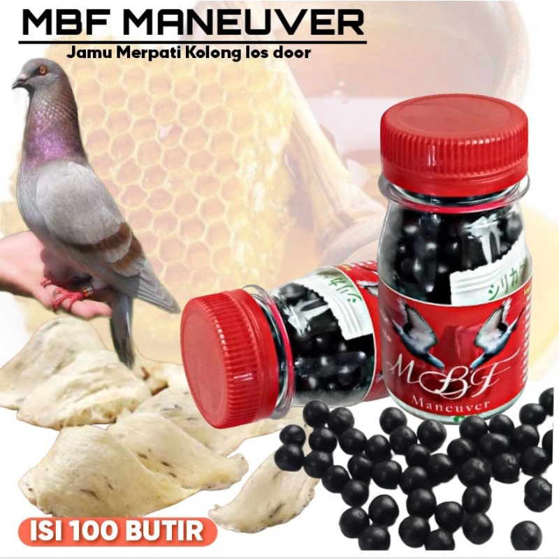 PROMO  JAMU MERPATI MANUVER 100 BUTIR PIL HITAM doping merpati tinggi kolong los door raja pukul set