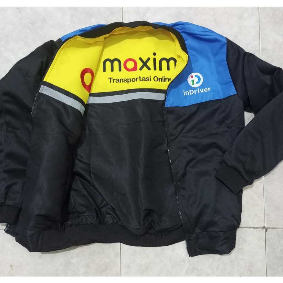 Kejutan Spesial  JAKET INDRIVER Biru Indriver Maxim Indo Pria wanita josss