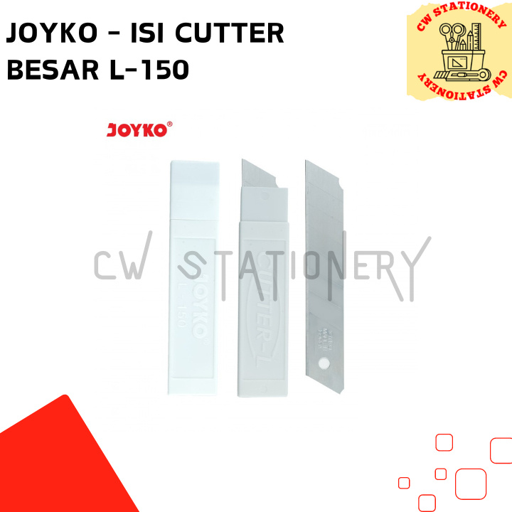 

Joyko - Isi / Refill Cutter Blade Besar L-150/L150