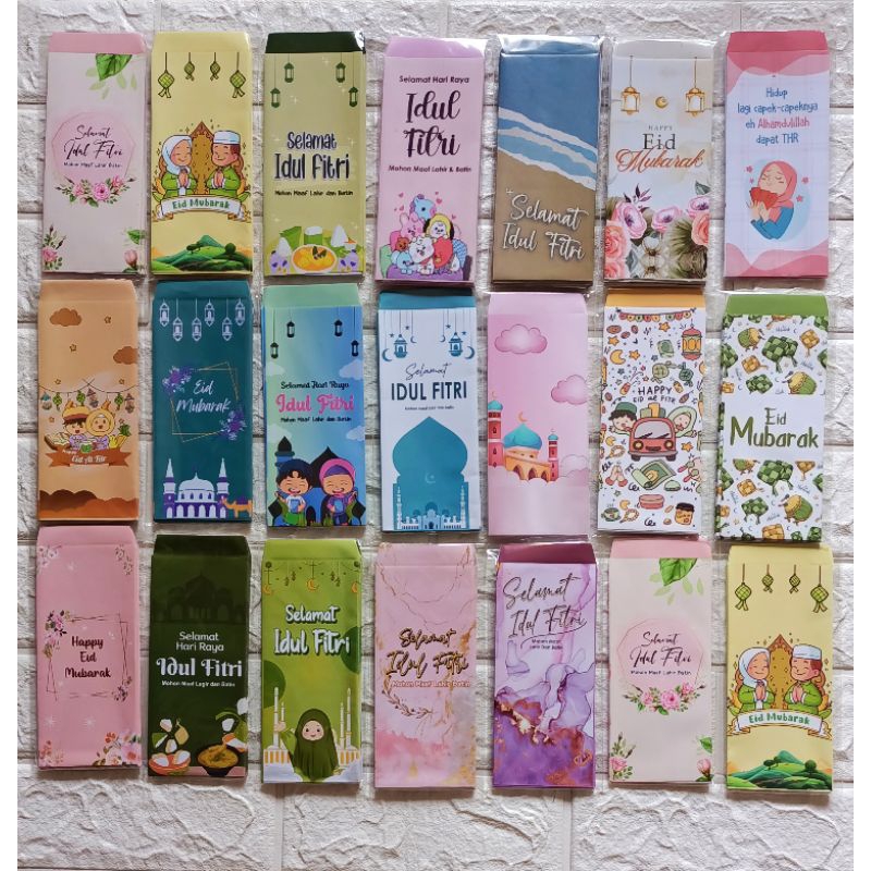 

Amplop lebaran besar grosir (ISI 37 PACK /370 pcs)