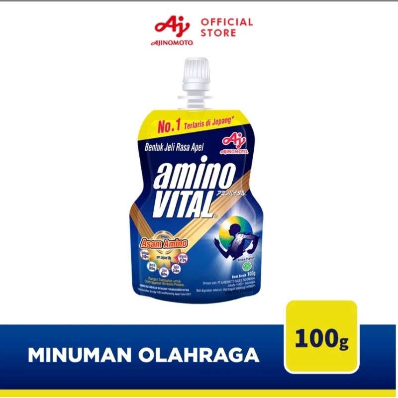 

AMINO VITAL amino acid jelly apple flavour 100 gram
