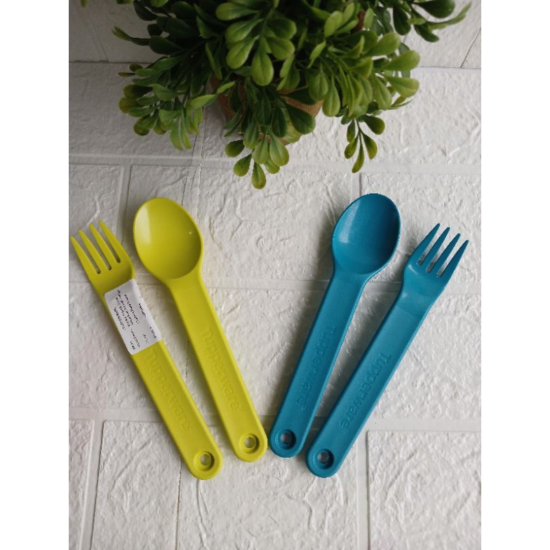 cutlery sendok/garpu tupperware