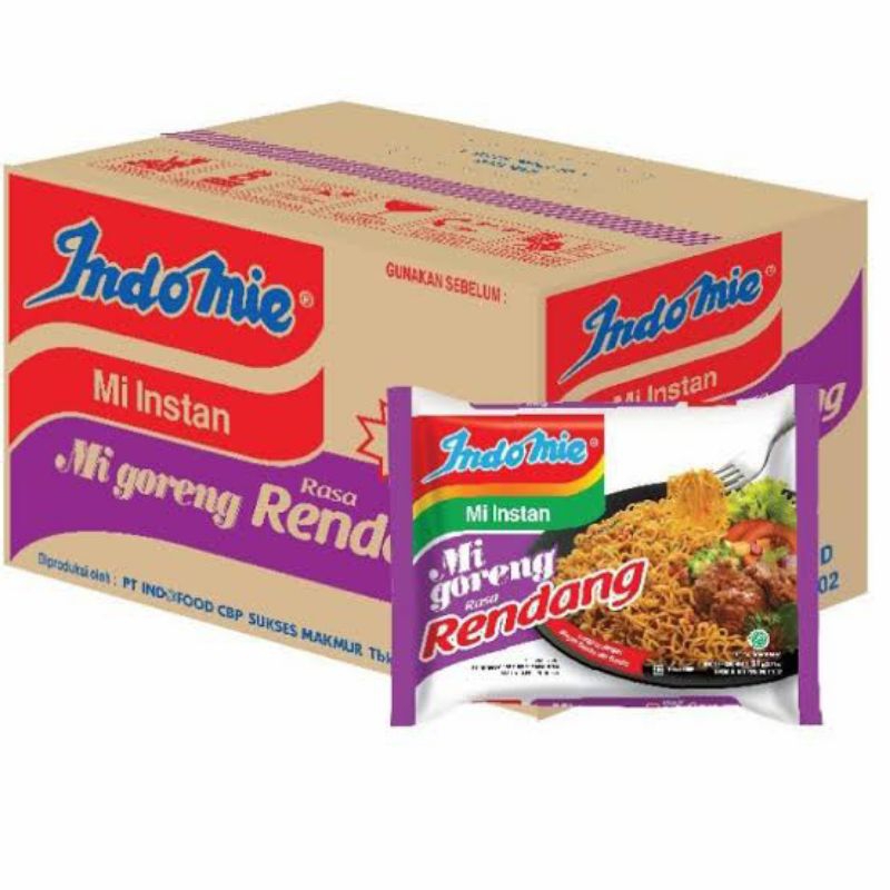 

INDOMIE AYAM RENDANG DUS 91GR*40 PCS