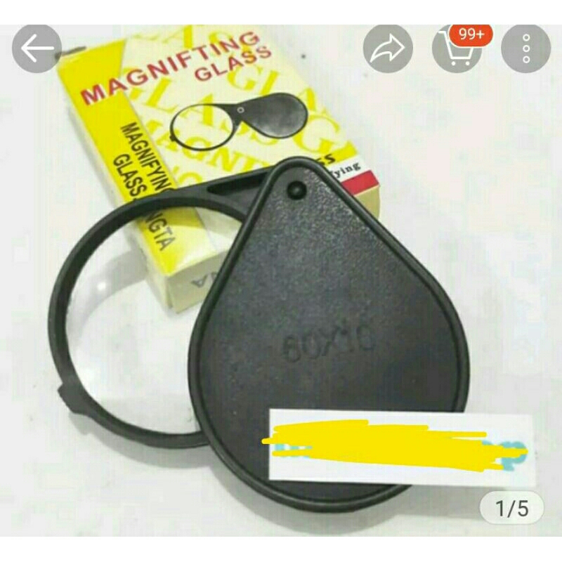 

kaca pembesar lipat 60 mm
